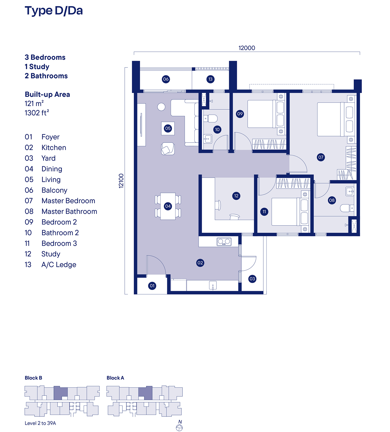 7uju Residences LAYOUT PLAN